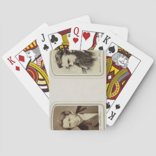 Jeu De Cartes Portraits of John Ruskin (1819-1900) and William H
