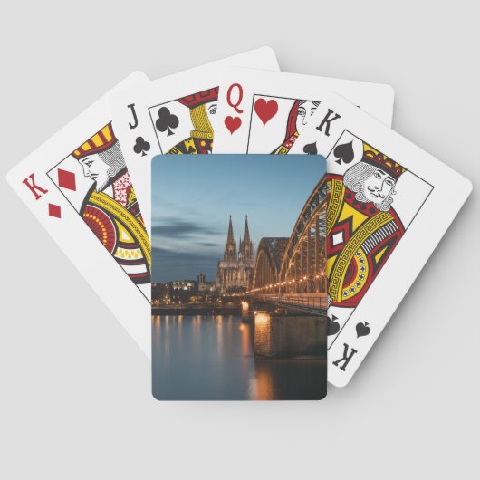 Jeu De Cartes Poster de Köln Allemagne (dos)
