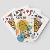 Jeu De Cartes Poster du télescope spatial Kepler. (dos)