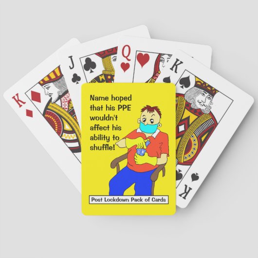 Jeu De Cartes Poster le pack de verrouillage de (dos)