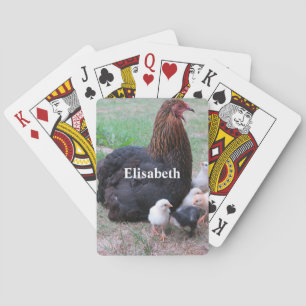 Jeu De Cartes poule, poussins, poule, poussin, animal, oiseau, p