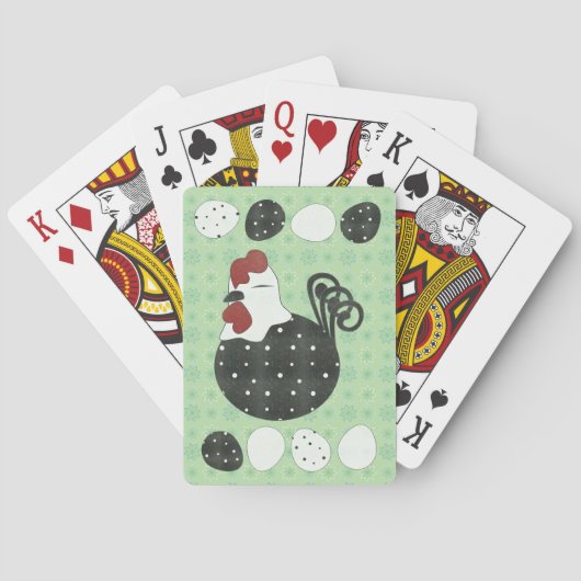 Jeu De Cartes Poulet Chubby Jouer aux cartes (dos)