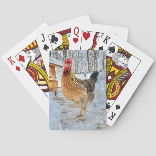 Jeu De Cartes Poulet Dignifié (dos)