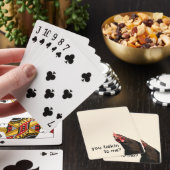 Jeu De Cartes Poulet drôle d'attitude (In Situ)