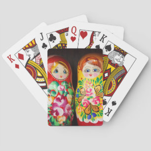 Jeu De Cartes Poupées colorées Matryoshka