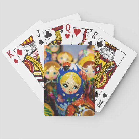 Jeu De Cartes Poupées de nidification russes (dos)