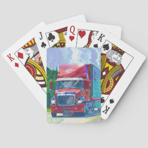 Jeu de cartes pour conducteurs de camions poids lo