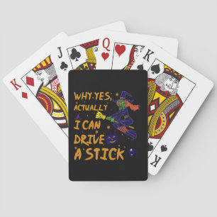 Jeu De Cartes Pourquoi Oui En Fait Je Peux Conduire Un Bâton Drô