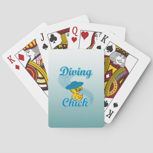 Jeu De Cartes Poussin #3 de plongée (dos)