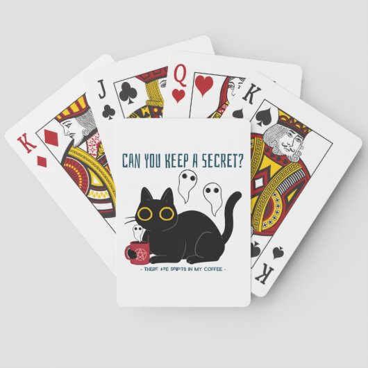 Jeu De Cartes "Pouvez-Vous Garder Un Secret Il Y A Des Esprits D (dos)