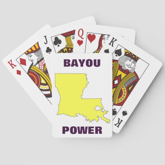 JEU DE CARTES POUVOIR BAYOU (dos)