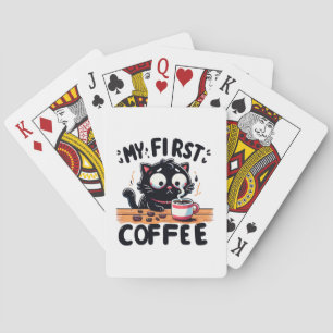 Jeu De Cartes Première aventure de café noir