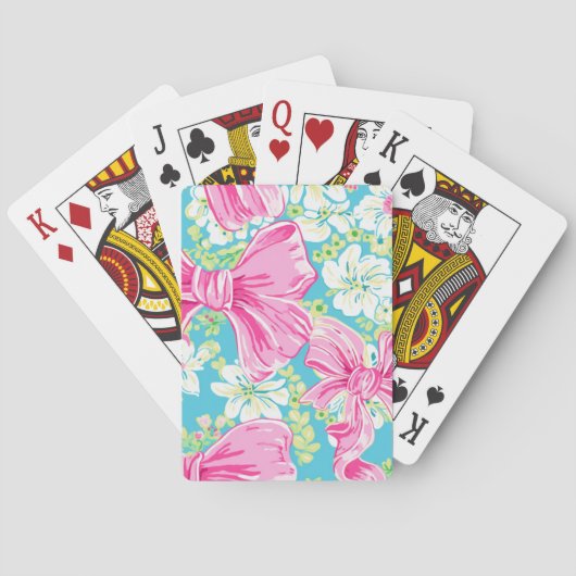 Jeu De Cartes Préppy Bows Trp[Fleurs écologiques (dos)