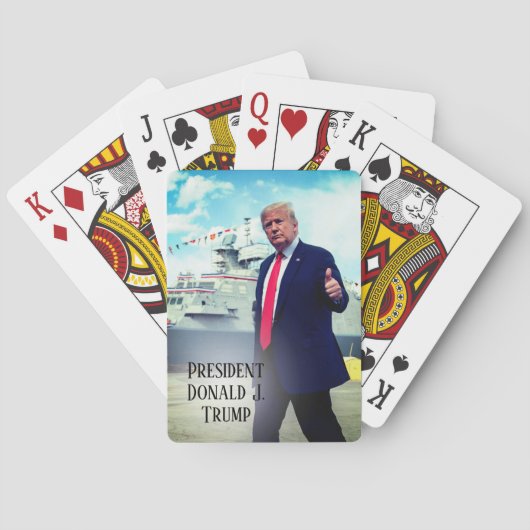 Jeu De Cartes President Donald Trump Thumbs (dos)