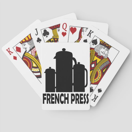 Jeu De Cartes Presse française (dos)