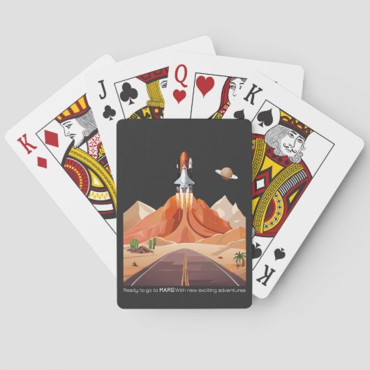 Jeu De Cartes Prêt à aller sur Mars (dos)