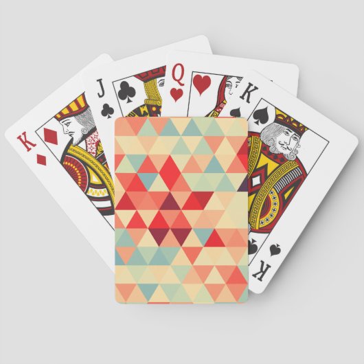 Jeu De Cartes Pretty triangle pattern II + your ideas (dos)