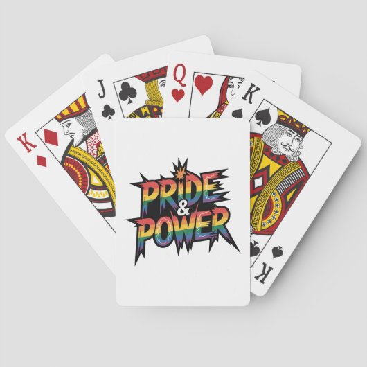 Jeu De Cartes Pride & Power LGBTQ (dos)