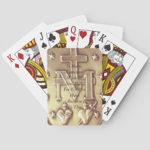 Jeu De Cartes Prière de médaille miraculeuse