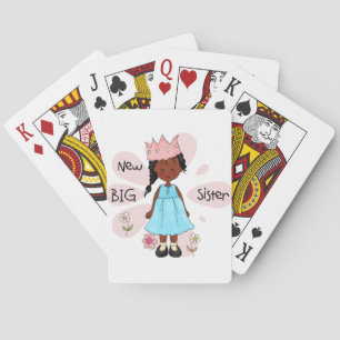 Jeu De Cartes Princesse Big Soeur Africaine Américaine