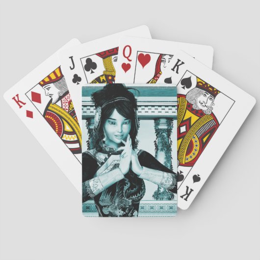 Jeu De Cartes Princesse de Chine (dos)