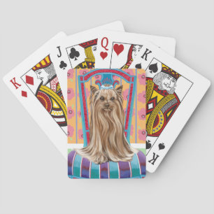 Jeu De Cartes Princesse de la Couronne Yorkie