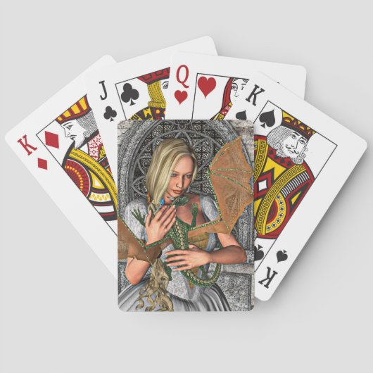 Jeu De Cartes Princesse et Dragon (dos)