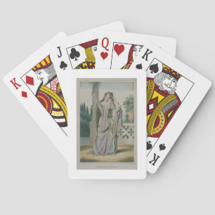 Jeu De Cartes Princesse Hélène, gravée par les frères Thierry,