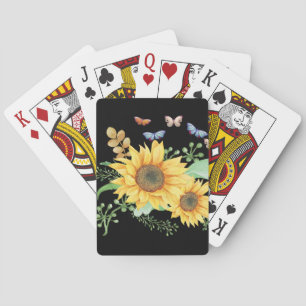 Jeu De Cartes printemps de tournesol