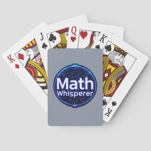 Jeu De Cartes Prof de maths chuchoteur de maths (dos)