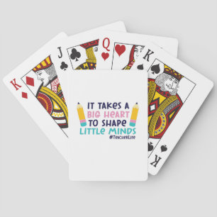 Jeu De Cartes Professeur Cadeaux   Il Faut Un Grand Coeur