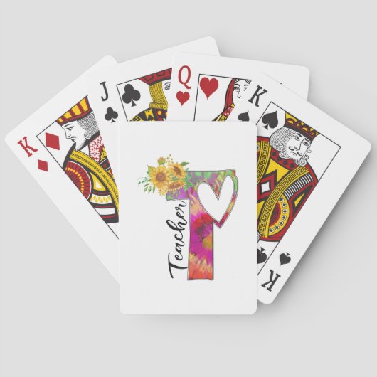 Jeu De Cartes Professeur d'art (dos)