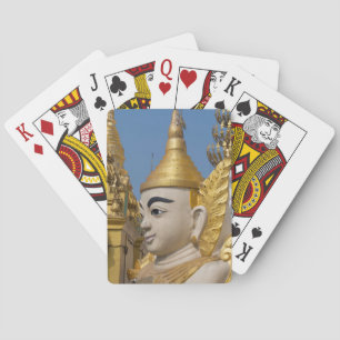 Jeu De Cartes Profil de statue de Bouddha