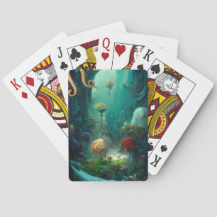 Jeu De Cartes Profondeurs océaniques mystiques