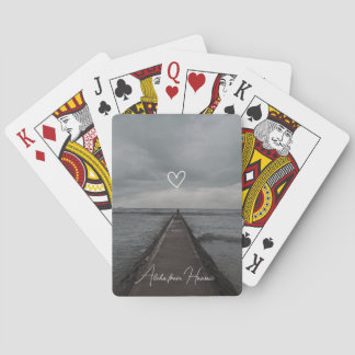 Jeu De Cartes Promenade sur la jetée à Waikiki