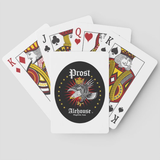 Jeu De Cartes Prost Alehouse jouant aux cartes (dos)