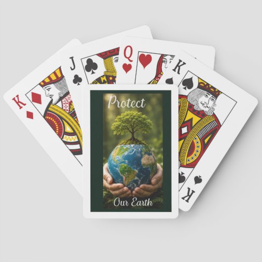 Jeu De Cartes Protégeons notre Terre (dos)