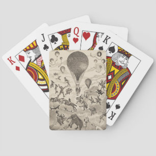 Jeu De Cartes Publicité Française Pour Le Fabricant De Ballons