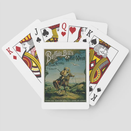 Jeu De Cartes Publicité pour 'Buffalo Bill's Wild West and Co (dos)