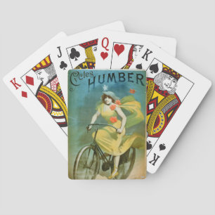 Jeu De Cartes Publicité pour 'Humber Cycles' (litho couleur)