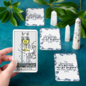 Jeu De Cartes Puissance du silence - Citation inspirante (Insitu)