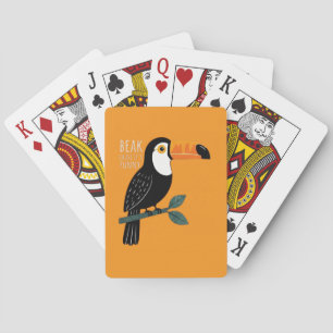 Jeu De Cartes Pun de toucan drôle Bec parce que c'est drôle