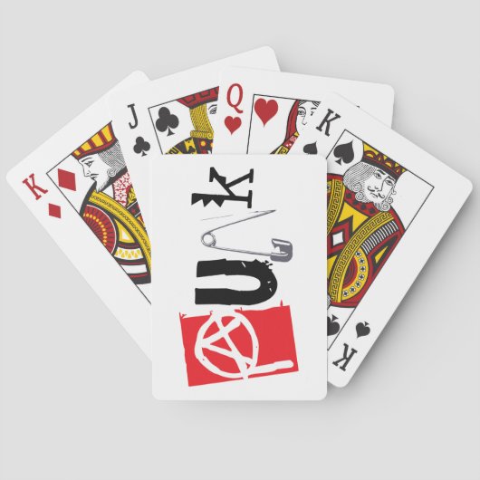 Jeu De Cartes Punk (dos)