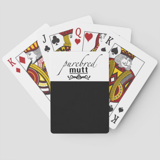 Jeu De Cartes Purebred Mutt (dos)