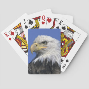 Jeu De Cartes Pygargue à tête blanche, (Haliaeetus leucocephalus