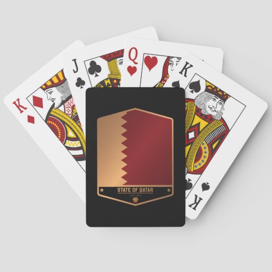 Jeu De Cartes Qatar (dos)