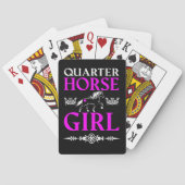 Jeu De Cartes Quarter Horse Girl (dos)
