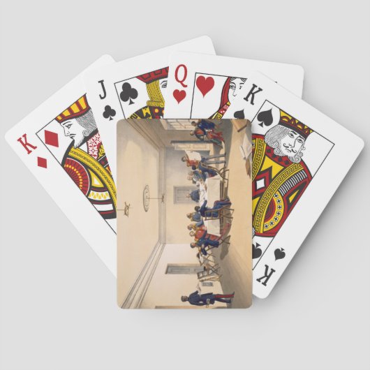 Jeu De Cartes Quartier général de Lord Raglan, plate fro (dos)