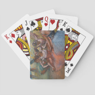 Jeu De Cartes Quatre Ballerinas sur scène (Ballet) (par Edgar De