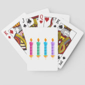 Jeu De Cartes Quatre bougies (dos)
